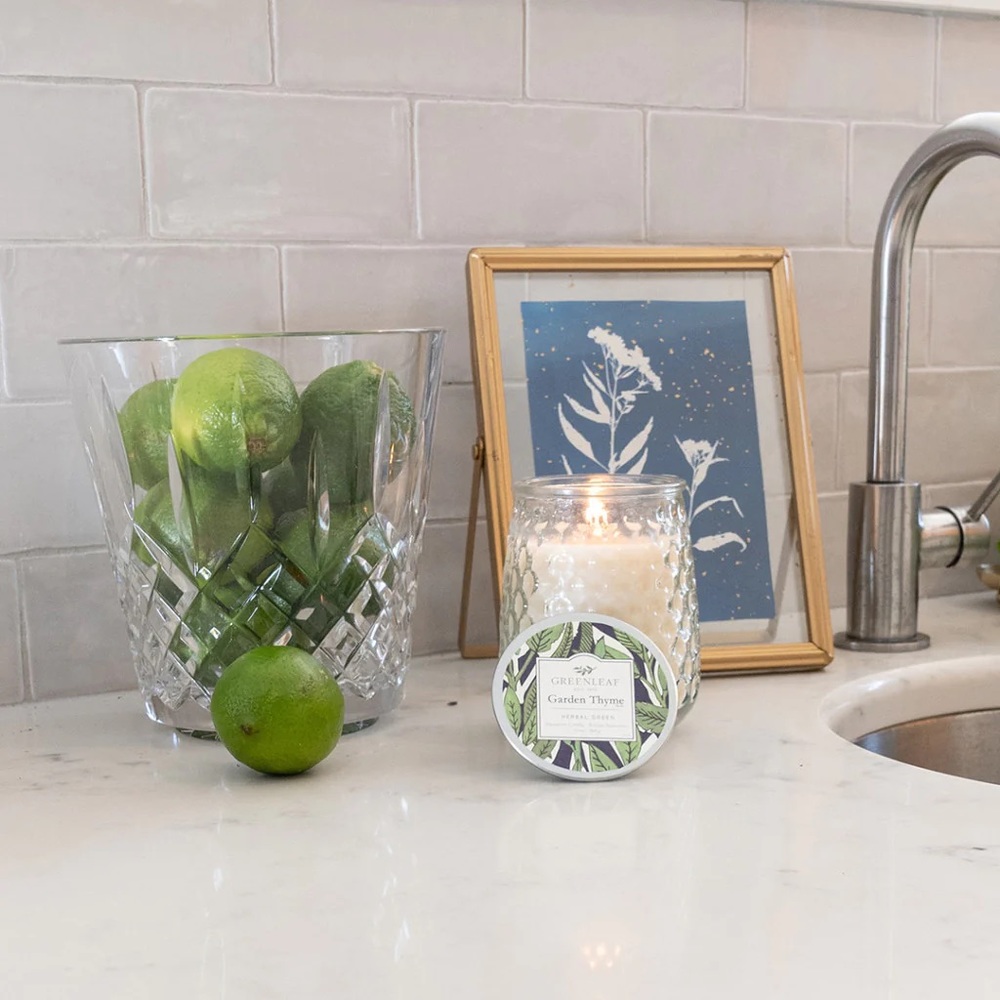 New Greenleaf Garden Thyme candle